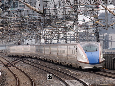 E7系はくたか 東北新幹線大宮駅