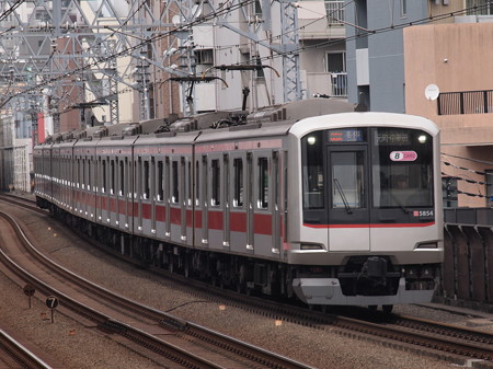 東急5000系各停 東急東横線武蔵小杉駅03