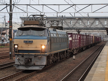 EF66貨物 東海道本線清州駅