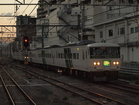 185系特急はまかいじ 横浜線橋本駅