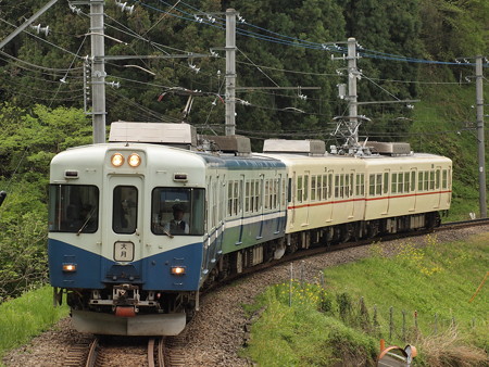 富士急1200形普通 上大月~田野倉01