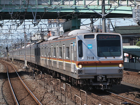 メトロ7000系普通 東武東上線朝霞駅