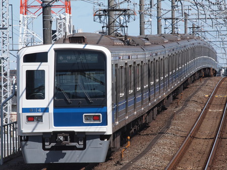 西武6000系各停 東武東上線和光市駅03