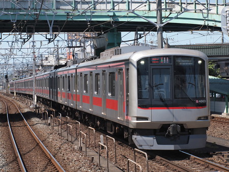 東急5000系Fライナー 東武東上線朝霞駅