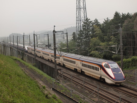 E3系+E2系 つばさ・やまびこ 東北新幹線宇都宮~那須塩原03