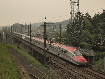 E6系+E5系 はやぶさ・こまち東北宇都宮~那須塩原01