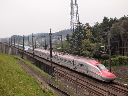 E6系+H5系 はやぶさ・こまち東北新幹線宇都宮~那須塩原01