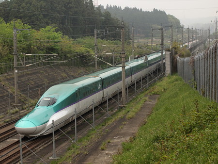 H5系+E6系 はやぶさ・こまち 東北新幹線那須塩原~宇都宮