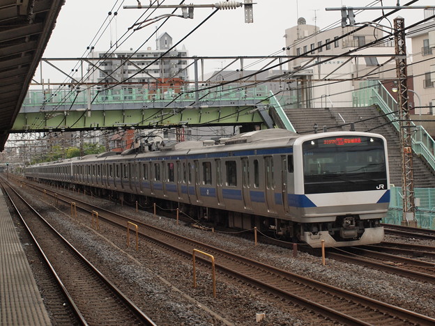 e531系特别快速 常磐线北松戸駅