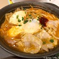 特製本格辛口チゲ(半玉うどん入り)～辛くて熱くて暖まる美味しい冬の夜ガスト～外食は落ち着くマイペース～my time 19:30 dinner