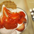 Photos: 19:16 Strawberry soft sweets OM-D nights 玉ボケスプーンでまいう～E-M10MarkII, 25mmF1.8(50mm)絞り優先
