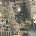 13:45 NHK生中継 仙台 上空10万人！祝賀パレード”羽生結弦 連覇の道”～道に溢れる大人気にはこの数ほどの理由がある、神の道をゆく～羽ばたく生きる空撮( ´ ▽ ` )そだねー！
