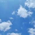 Photos: 10:27am only…梅雨の晴れ間( ´ ▽ ` )躍動し本能で慌てて取りに戻って撮影！青空＋雲＝サイコー！爽やかでもpm曇り夜は北風…雨…つかの間の貴重な晴れ間、小さな幸せblue sky飛ぶ