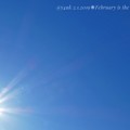 Photos: 2.1 February is the born month～1日の空。昨深夜の雨雪は全く少なくて潤わない乾燥つづくが多少綺麗な青空太陽～Blue sky sunshine(絞り優先/F8:TZ85)