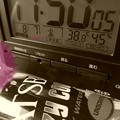 38.8℃45％am8.7最高気温記録更新…過去最高！酷暑（；゜０゜）…夕方に旅出る予定…クレイジークール欠かせないが人気か売っていない…暑さを物語る…危険(クリエイティブモード“セピア”:TZ85)
