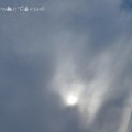 Photos: 8.8.2019夕方37℃の空～雨雲が太陽、青空、飛行機雲までもが覆い被さり黒い雲に急激天候変化広大な奇妙な夏の夏空～cloud sky sunset summer hotday(絞り優先:TZ85)