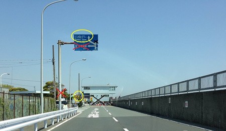 駐車場入り口