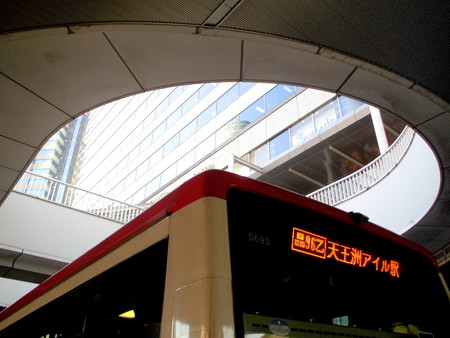 品川駅港南口-02バス停b