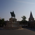 漁夫の砦と聖イシュトヴァーンの騎馬像