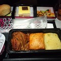 Photos: ＱＲ812便の機内食