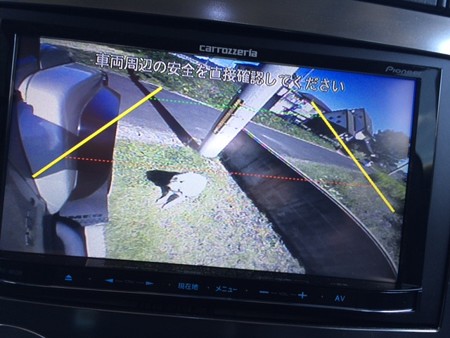 サイドカメラ交換