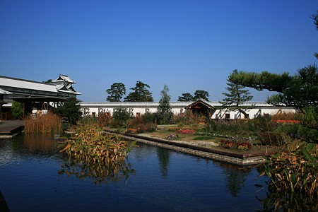 金沢城・庭と池