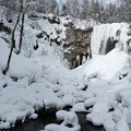アシリベツの滝の氷瀑４