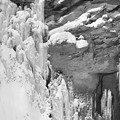 アシリベツの滝の氷瀑１