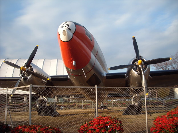 航空記念公園　カーチス C-46 コマンドー