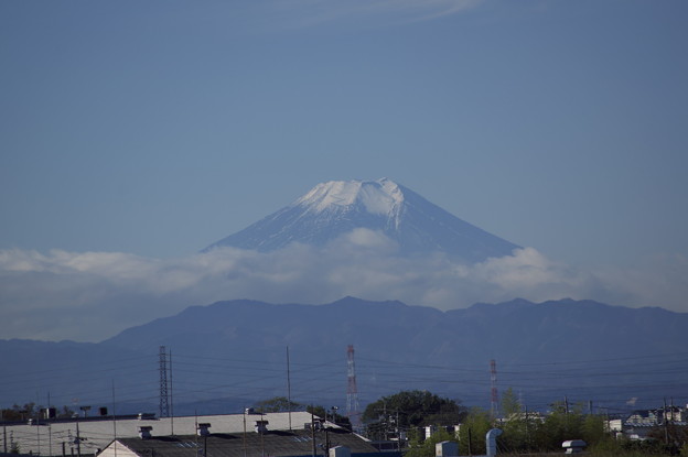 雲が出て来ました。