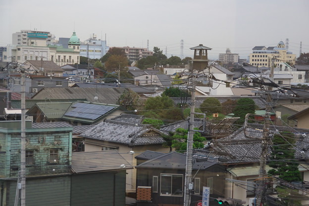 市役所四階からの眺望