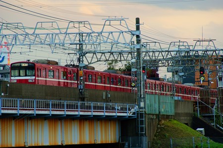 京成電鉄　中川橋梁