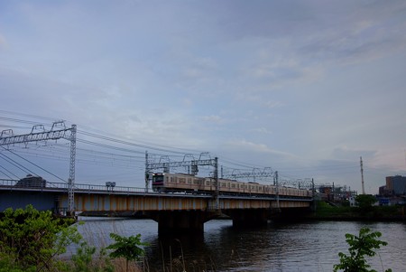 京成電鉄　中川橋梁
