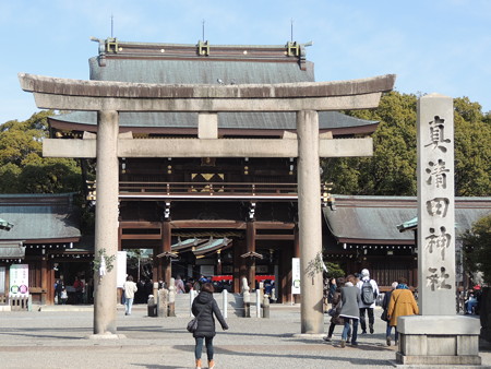 真清田神社(愛知県一宮市)。