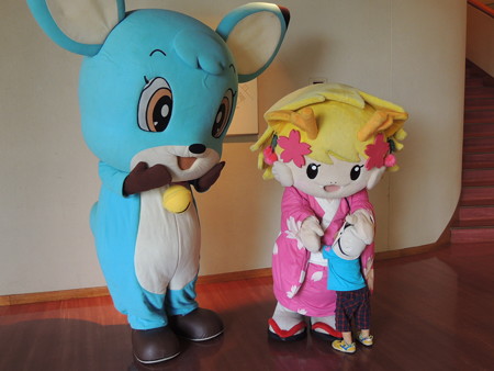 鈴鹿市の公式キャラクター。
