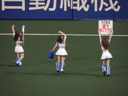 ライスタ前のチアドラ。