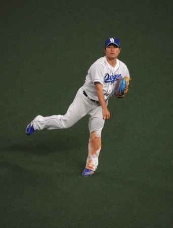 平田良介選手。