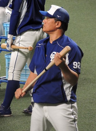 与田剛監督。