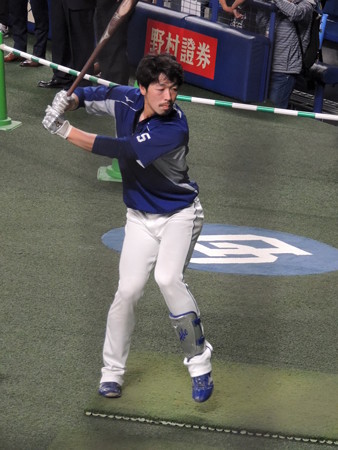 阿部寿樹選手。