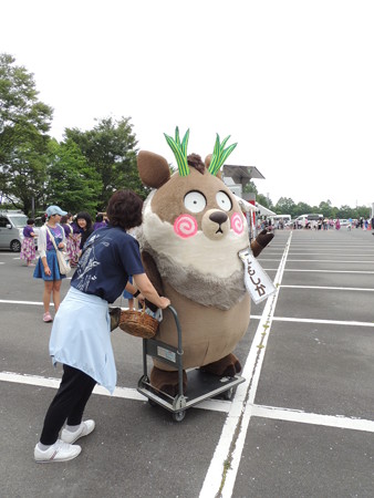 ポルシェに乗車。