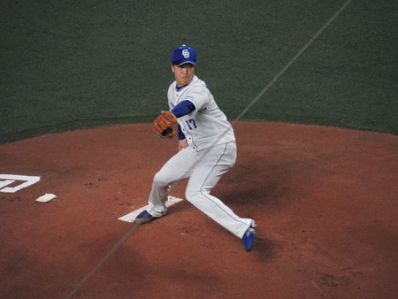 ドラゴンズの勝ち頭。