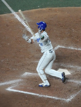 松井佑介選手。