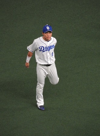 大島洋平選手。