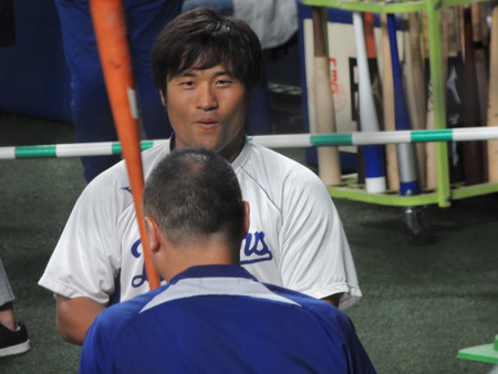 平田良介選手。