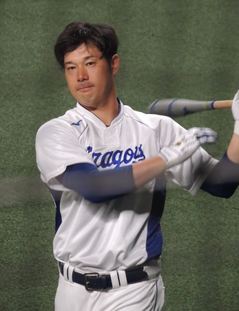堂上直倫選手。