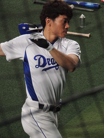 大島洋平選手。