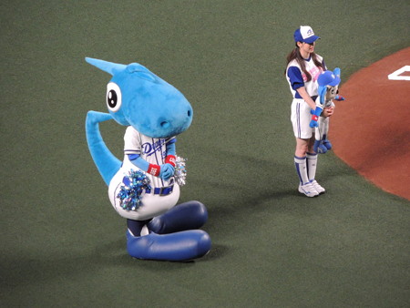 シャオとベースボールメイツ。