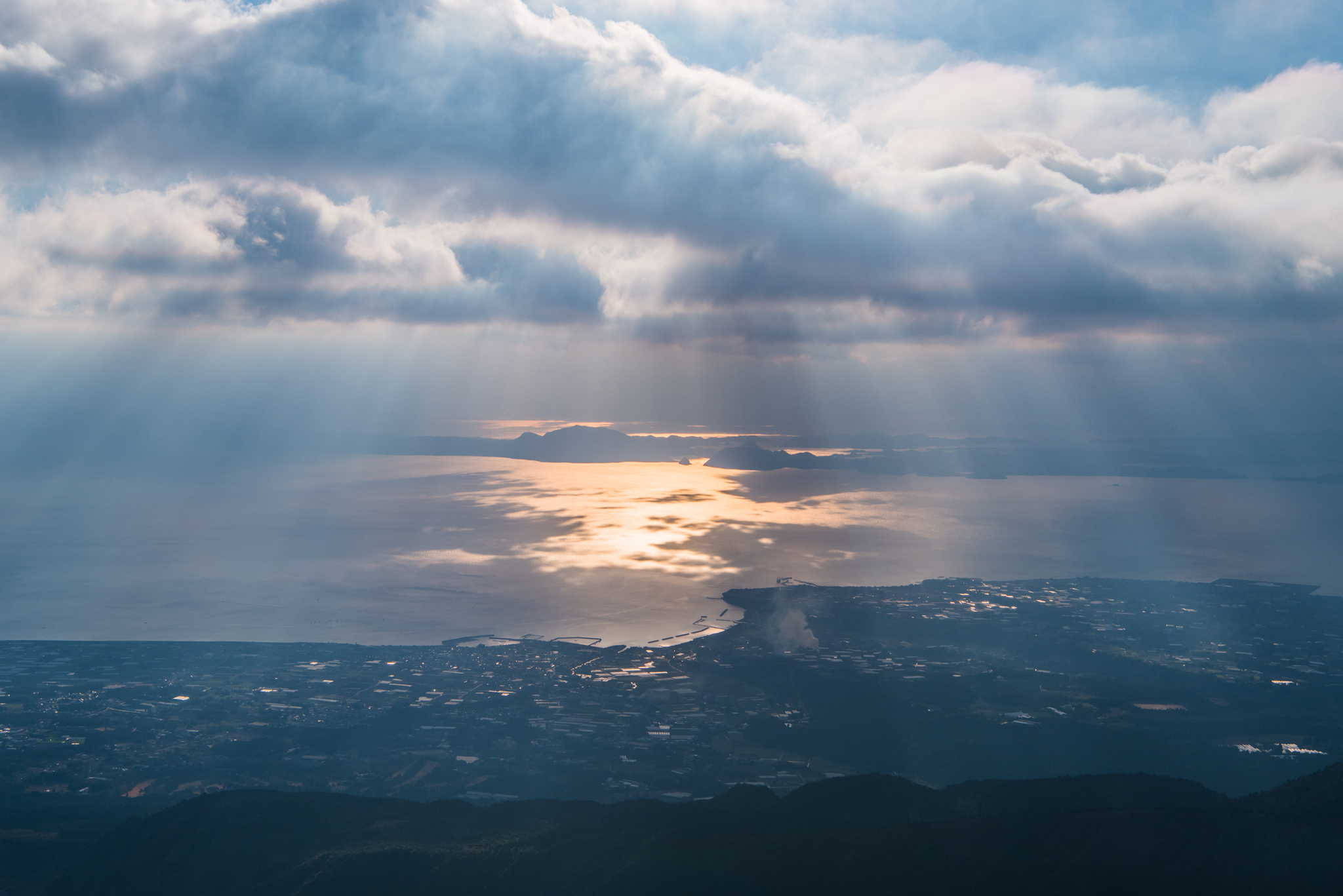 妙見岳から天草方面