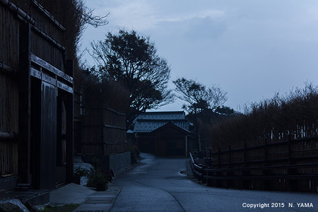 上大沢風景