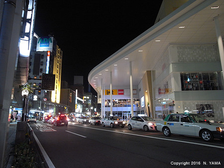 2016年4月22日、金沢市片町
